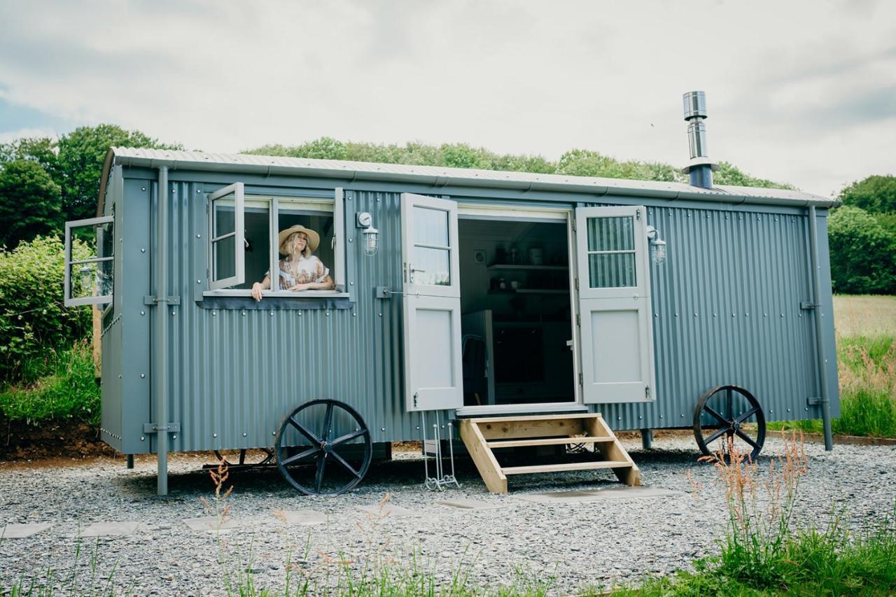 Milton Abbot Blatchford Briar - Award Winning Private Shephards Huts With Their Own Secluded Hot Tubs מראה חיצוני תמונה